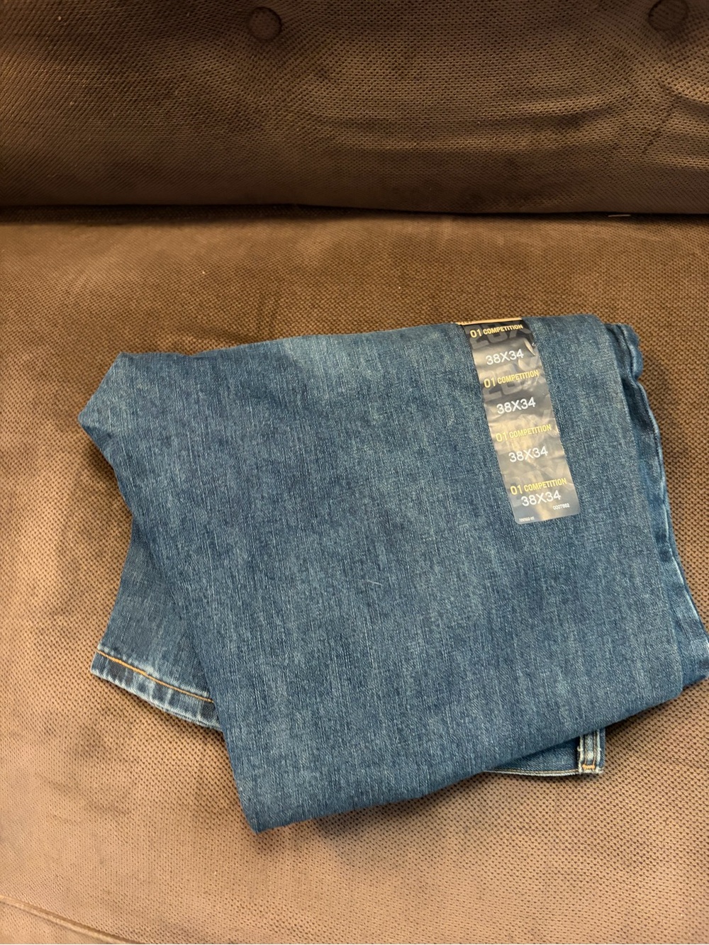 🆕💜 Wrangler 20X Competition 01 Straight Fit Jeans Men’s 38x34 NWT Western Rodeo - Picture 13 of 13